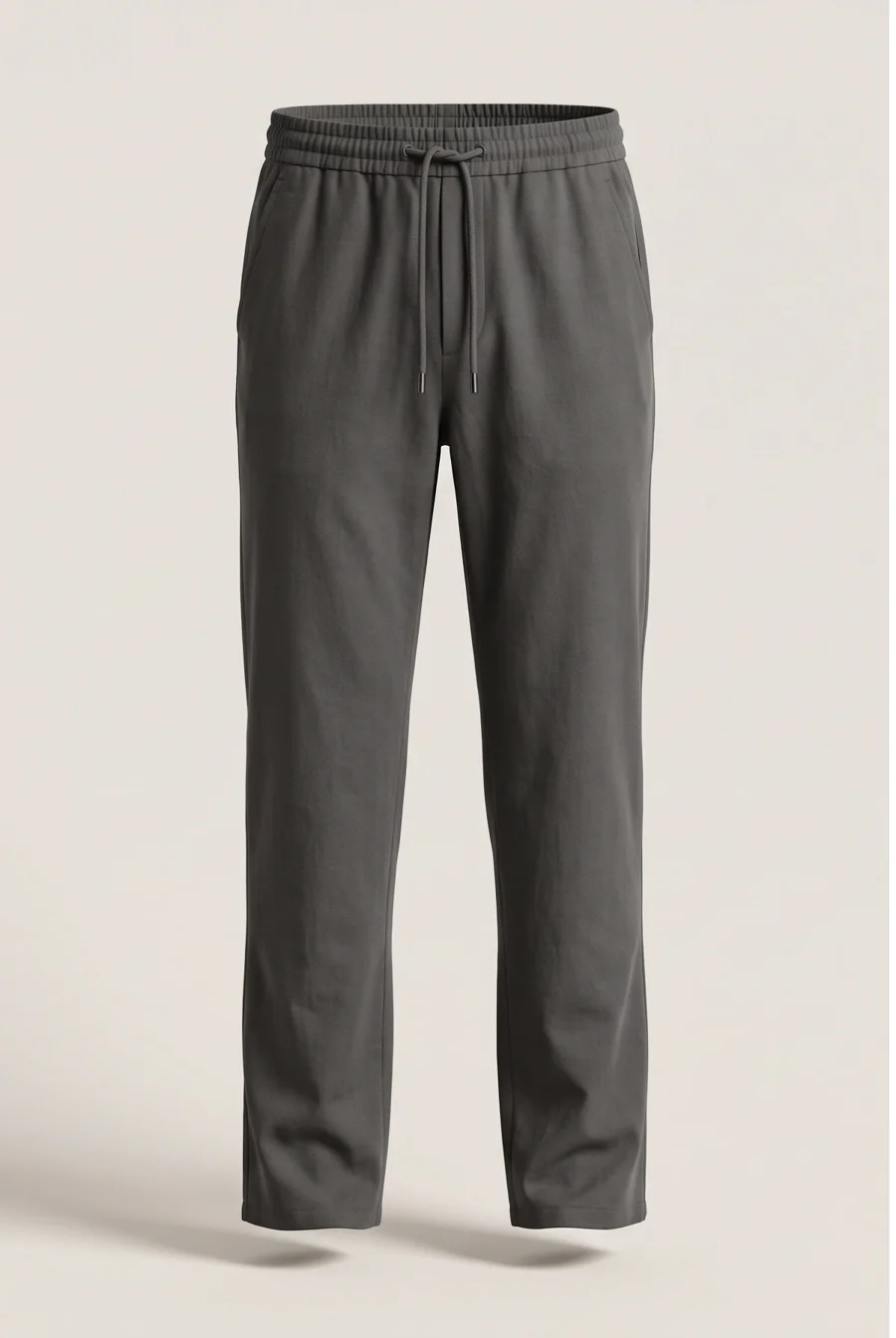 The Off-Duty Pant in Charcoal, front view